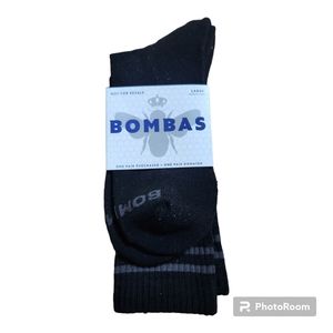 Bombas Black socks honeycomb arch support